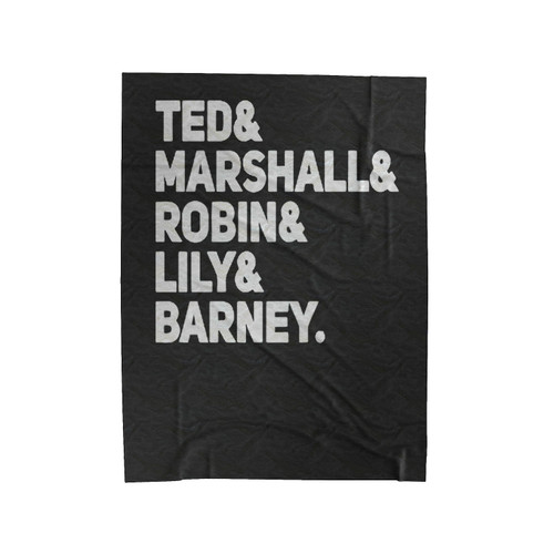 Ted Marshall Robin Lily Barney Velveteen Blanket