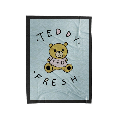 Teddy Fresh Bear 2 Velveteen Blanket