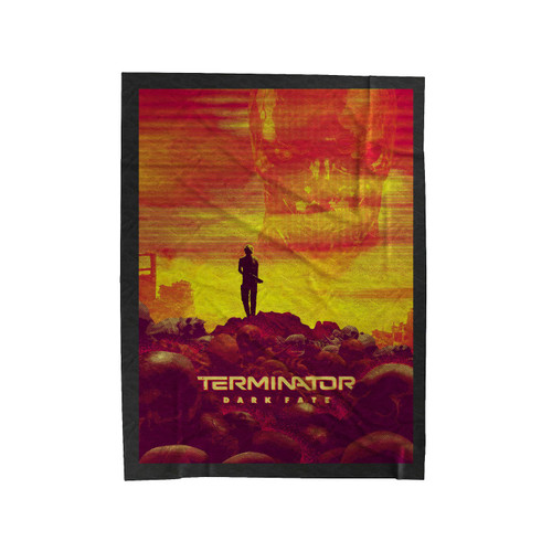 Terminator Dark Fate 3 Velveteen Blanket