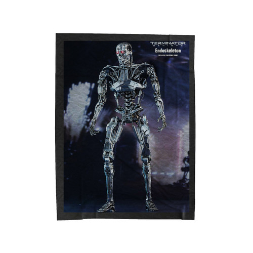 Terminator Genisys Endoskeleton Velveteen Blanket