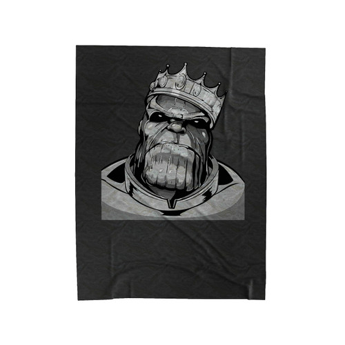Thanos Notorious Infinity War Velveteen Blanket