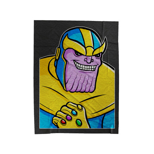 Thanos Smile Marvel Avengers Infinity War Velveteen Blanket