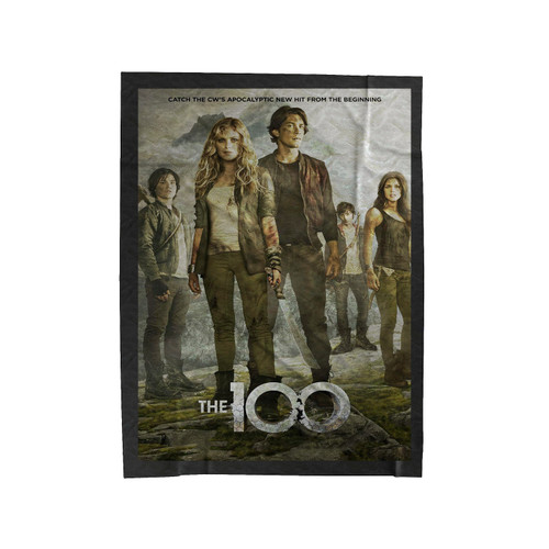The 100 Season 4 Velveteen Blanket