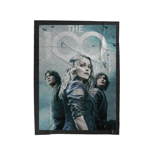 The 100 Tv Show Velveteen Blanket