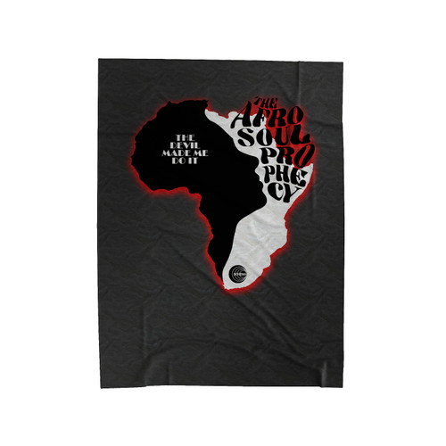 The Afro Soul Prophecy The Devil Made Me Do It Velveteen Blanket
