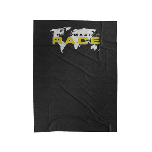 The Amazing Race Velveteen Blanket
