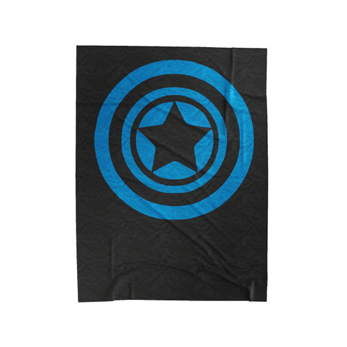 The Avengers Logos Marca 1 Velveteen Blanket