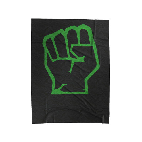 The Avengers Logos Marca 4 Velveteen Blanket