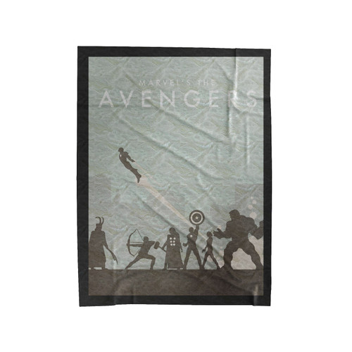 The Avengers Superhero Velveteen Blanket