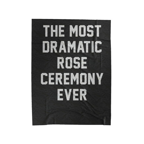 The Bachelor Show The Most Dramatic Rose Ceremony Ever The Bachelorette Tv Show Rose Ceremony Velveteen Blanket