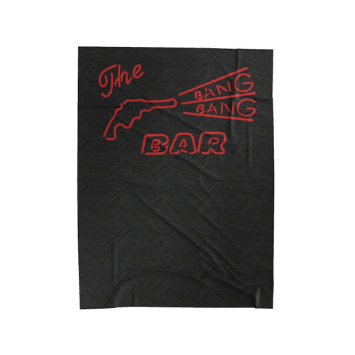The Bang Bang Bar Twin Peaks Velveteen Blanket
