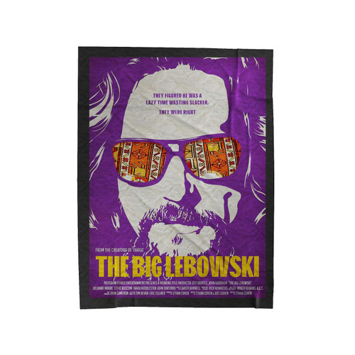 The Big Lebowski Movie Velveteen Blanket The Big Lebowski Movie Velveteen Blanket