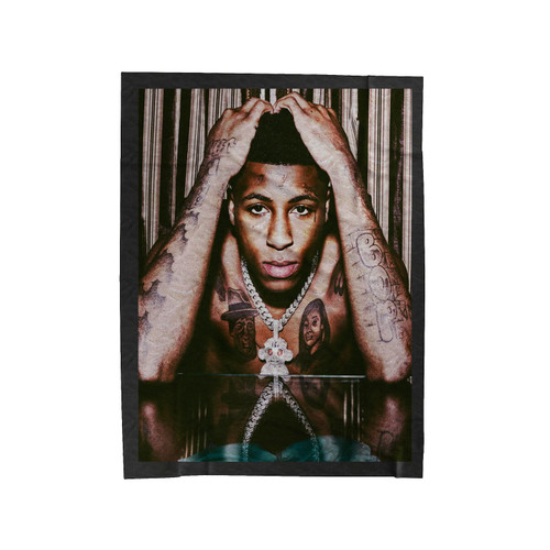 The Biggest Music Nba Young Velveteen Blanket