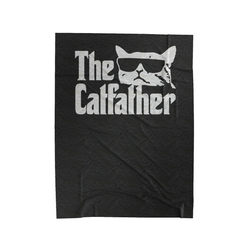 The Catfather Movie Cat Lover Velveteen Blanket
