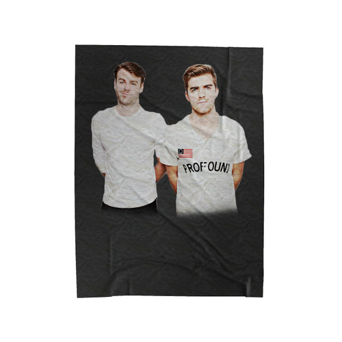 The Chainsmokers Charachter Velveteen Blanket
