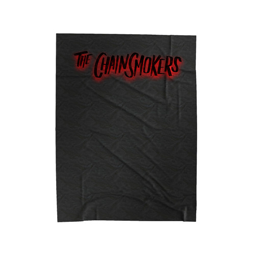 The Chainsmokers Logo Art Velveteen Blanket