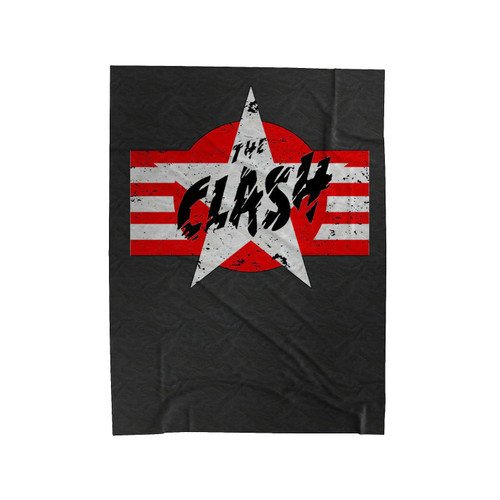 The Clash Punk Rock Band Velveteen Blanket