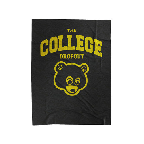 The College Dropout Bear Velveteen Blanket