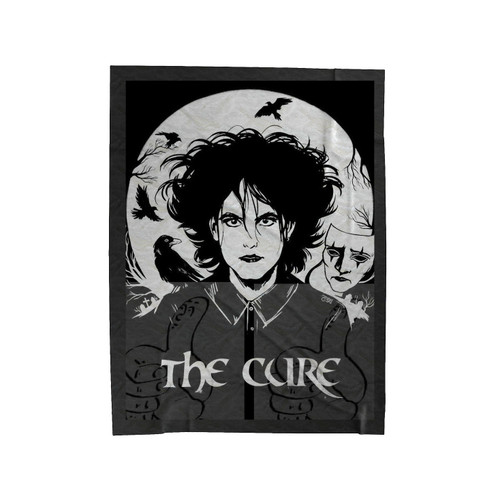 The Cure Band Velveteen Blanket