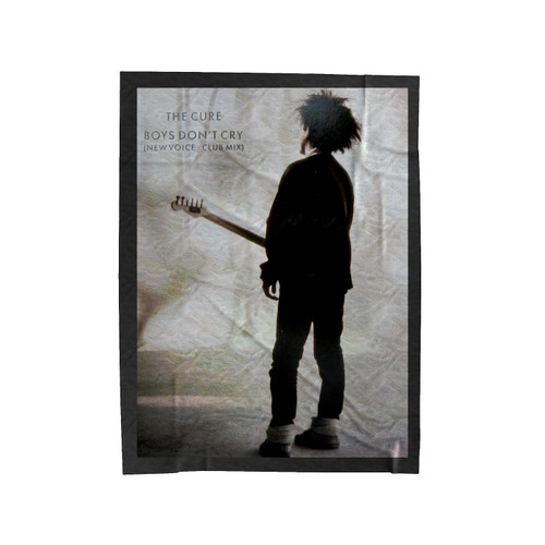 The Cure Boys Do Not Cry Velveteen Blanket