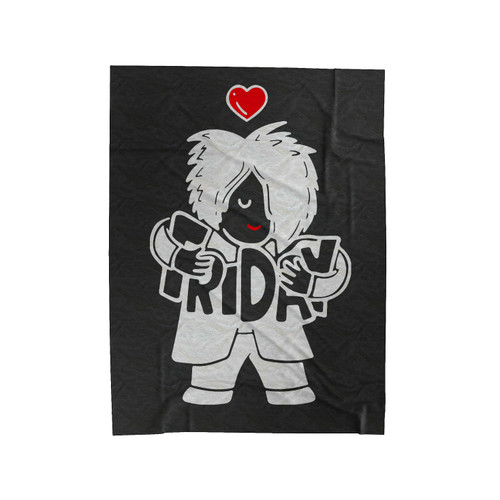 The Cure Love Friday Velveteen Blanket