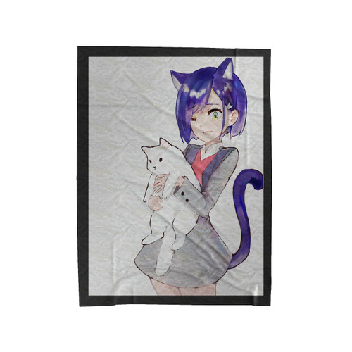 The Cute Face Of Who Didn't Nothing Wrong, Darling In The Franxx Velveteen Blanket