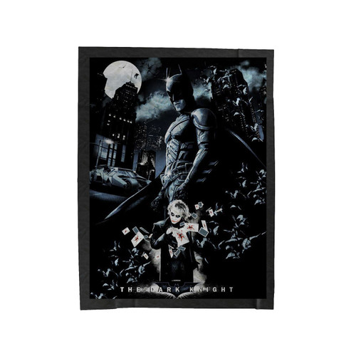 The Dark Knight Adventure Movie Velveteen Blanket