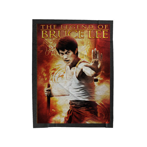The Definitive Bruce Lee Movie Velveteen Blanket