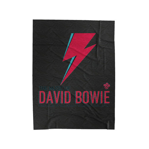 The Detroit Symphony Orchestra Pays Tribute To David Bowie The Music Of David Bowie Tribute Velveteen Blanket