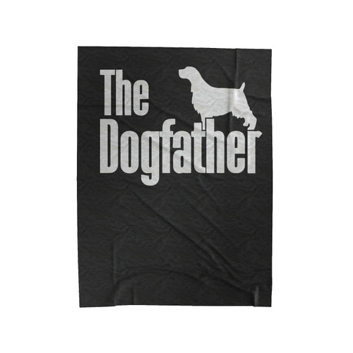 The Dogfather English Springer Spaniel Velveteen Blanket