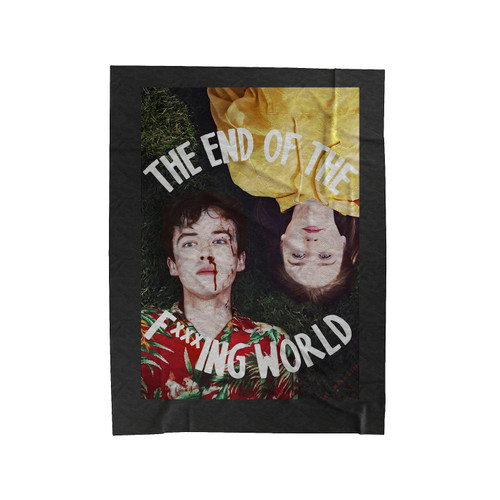 The End Of The F Ing World Tv Series Velveteen Blanket