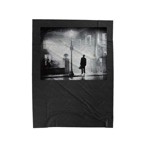 The Exorcist Father's Arrival Cover Velveteen Blanket
