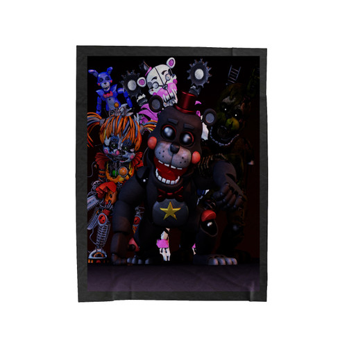 The Five Nights At Freddy's 6 Crew Velveteen Blanket