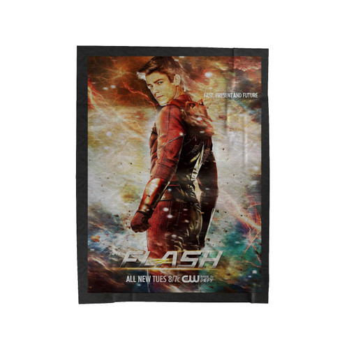 The Flash Movie 2019 Velveteen Blanket