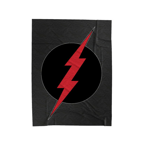 The Flash Reverse Flash Symbol Dc Comics Velveteen Blanket
