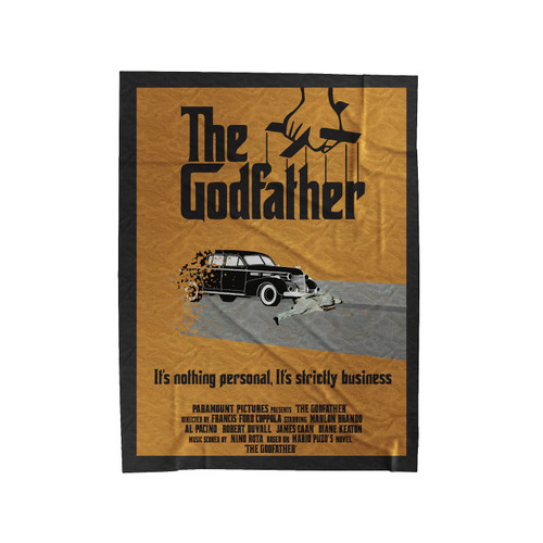 The Godfather Quotes Velveteen Blanket