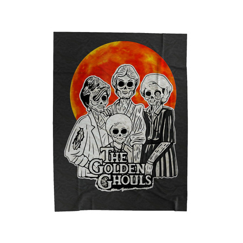 The Golden Ghouls Horror Hocus Pocus Velveteen Blanket