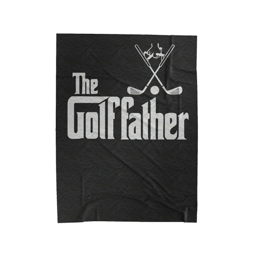 The Golf Father Velveteen Blanket