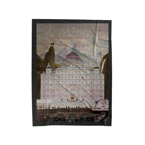 The Grand Budapest Hotel Velveteen Blanket