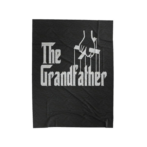 The Grandfather Textual Velveteen Blanket