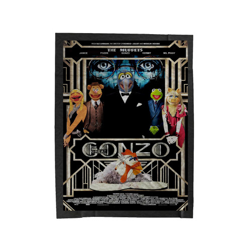The Great Gonzo The Muppets Velveteen Blanket
