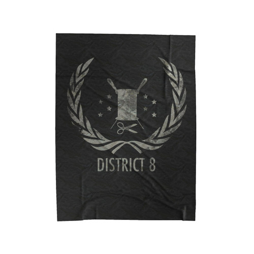 The Hunger Games District 8 Velveteen Blanket