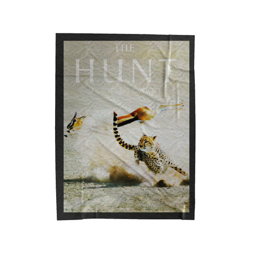 The Hunt Nothing Is Certain Velveteen Blanket