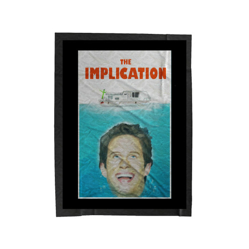 The Implication Its Always Sunny In Philadelphia Jaws Velveteen Blanket
