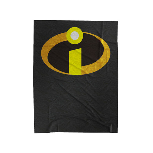 The Incredibles Superhero Logo Velveteen Blanket