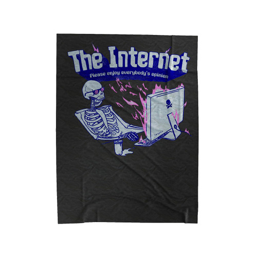 The Internet Velveteen Blanket
