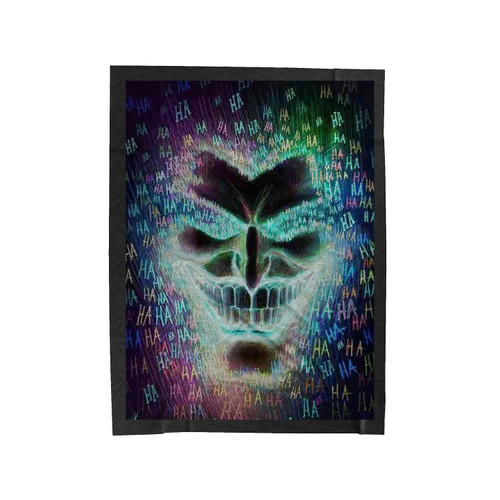 The Joker Batman Haahaa Black Velveteen Blanket