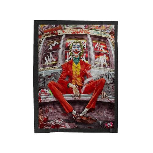 The Joker Cool Movie Velveteen Blanket
