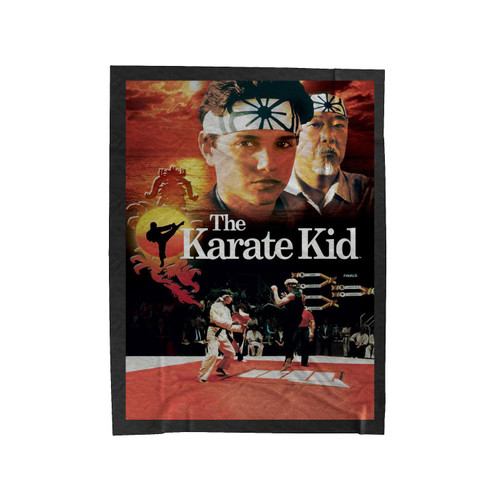 The Karate Kid 1 Velveteen Blanket
