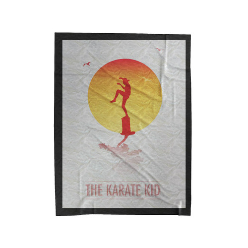 The Karate Kid Vintage Velveteen Blanket